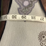 Peck & Peck  Open Front Blazer Jacket L Gray Paisley‎ Floral Button Career Boho Photo 15