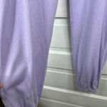 Topshop Maternity Jogger Sweatpants Women’s Size 10 Purple Lilac Elastic Photo 4