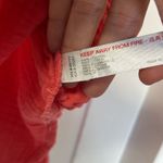 Urban Outfitters  out from under coral pink gauze button down size small Photo 3