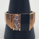 Park Lane Gold Tone Onyx & CZ Ring (11) Photo 0