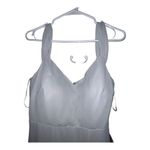 Birdy Grey NWT ‎ Devin Chiffon Convertible Maxi Dress Dove Gray Women’s Size Med Photo 3