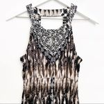 Soma  Cutout Maxi Lounge Dress in Brown Black Comfy Casual Stretch Summer‎ Beachy Photo 1