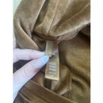 SKIMS Brown Velour Cropped Zip Hoodie Y2K Cozy Lounge Jacket Small Photo 5