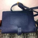 Melie Bianco Nicky Vegan Leather Mini Crossbody, Navy Photo 4