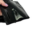 Commando Faux Patent Leather Legging Shiny Raw Hem Compression Fitted Small S Photo 4