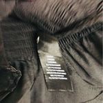 WAYF  Black Hounstooth Long Sleeve Smocked Peasant‎ Top Witchy Goth Small New Photo 6