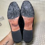 Taryn Rose  Gari Womens Black Patent Leather Rose Bow Loafer Flats Shoes 8 Photo 4