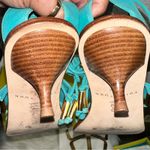 Trina Turk 1096. Evelyn Sandals in Aqua 7.5 Photo 4