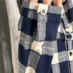 ANGL ANGEL Plaid Midi Dress Shirtwaist 3/4 Sleeve Belted‎ Small Photo 7