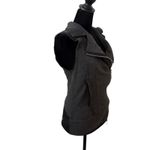Hard Tail Sleeveless Vest Jacket Womens XS Gray Moto Chic Biker Asymmetrical NEW Photo 1