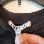 Love j black cropped top size womens medium Photo 2