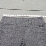 Larry Levine  Cropped Linen Trouser Fit Capris  | Linen Capri Pants Photo 3