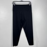 Aerie  Crop Leggings High Waisted Stretch Athletic Black Size‎ 06 Running Gym Photo 2