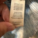 Cloth & Stone Chambray Striped Long Sleeve Bleach Washed Denim Button Medium Photo 2