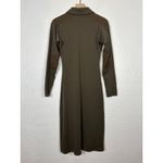 Nau Green Merino Wool Long Sleeve Dress Olive Green Size Small Photo 1