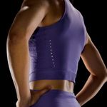 Lululemon Senseknit Running Tank Top Purple Charged Indigo Sz 6 Photo 1