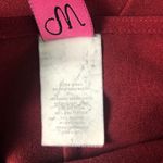 Wrapper  High Waisted Red A Line Skirt Photo 9