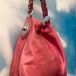Coach vintage pink leather hobo bag Photo 0