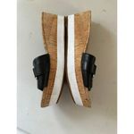 Michael Kors Women's Warren Leather Wedge Platform Open Toe Slides Shoes 10M Photo 3