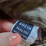 SheIn Embellished Khaki Straight Leg Jeans – Size XXS Photo 1