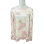 Blis Top Crew Neck Long Sleeves Lightweight Tie Photo 1