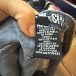 REWASH  Vintage Reunion Low Rise Y2K Cutoff Denim Shorts Photo 4