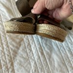Eileen Fisher Willow Espadrille Wedge in Bronze. Size 7.5. Photo 4