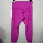 Lululemon Align High Rise Pant Leggings POW Pink Tone Size 14 NWT Photo 4