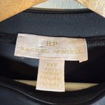 Rachel Parcell  Interlocking Draped Mini Dress Women's XXS Black Career Designer Photo 8