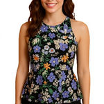 Anthropologie  Maeve peplum floral top Photo 0