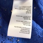 Urban Outfitters UO Pins & Needles royal blue scoop neck stretch lace top size medium Photo 6