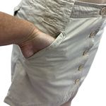 st. john's bay  Cotton Tan Khaki Chino Button and Zip Front Skort Womens 6 Photo 2
