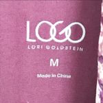 LOGO By Lori Goldstein LOGO‎ Lori Goldstein Medium Purple Draped Open Front Vest Photo 3