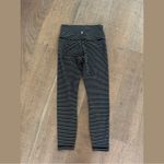 Lululemon wunder under high rise parallel stripe leggings 25” Photo 3