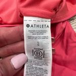 Athleta  Hampton One Piece Swimsuit Coral V Neck Twist Back Size L Photo 4