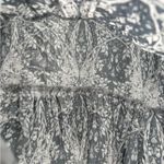 Made in India Y2K bohemian boho blue floral prairie coquette long sleeve medium Photo 9