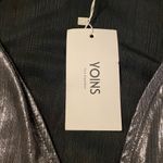 Yoins  Shimmering Black Dress Photo 2