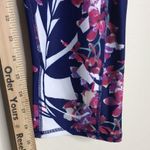 Fabletics  ladies stretch floral capri workout legging pants size medium Photo 4
