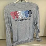 Vineyard Vines gray long sleeve lacrosse shirt size small Photo 1