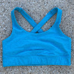 Beyond Yoga  Spacedye Crossover Sports Bra Blue size S Photo 0