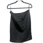 Calvin Klein Black Shimmer Metallic Pencil Skirt Size 6 Photo 2