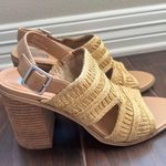 DV by Dolce Vit DV Dolce Vita Women's Rian Natural Stacked Heel Slingback Mule Sandals Size 11 Photo 1