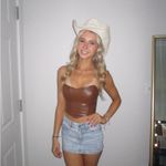 Princess Polly  Brown Leather Corset Top Photo 4