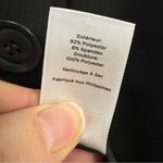 Talbots Black Classic Blazer Jacket Womens 8 Preppy Academia Office Fall Career Photo 6