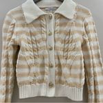 Derek Lam #130  Chunky Knit Cropped Summer Sweater Photo 2