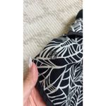 Lululemon  Printed Running Shorts Women's Black White Leaf Pattern Athletic Photo 3