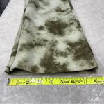 ZARA  Tie Dye High Waisted Kick Flare Split Leggings Green Size m Photo 7