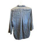 Anthropologie ✨ Chambray Button Down Hi/Low Hem Denim Sz Small Shirt✨ Photo 3
