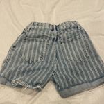 We The Free Free People x  Dogtown Cutoff striped denim shorts Photo 6
