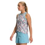 The North Face Dawndream Cross-Front Muscle Tank Reef Waters Daisy Print XXL NWT Photo 1